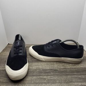 HUF Cromer Skate Shoes Black Suede Men's Size 10.5 Skateboarding Sneakers